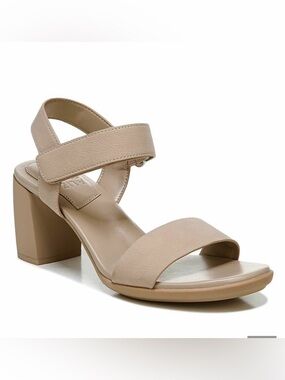 Naturalizer Gen N Trace Heel Sandals Taupe Size 8.5